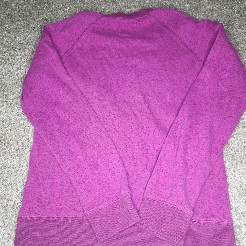 Womens Medium Fox Racing Magenta Crewneck Pullover Sweatshirt Cotton Blend - Picture 5 of 5